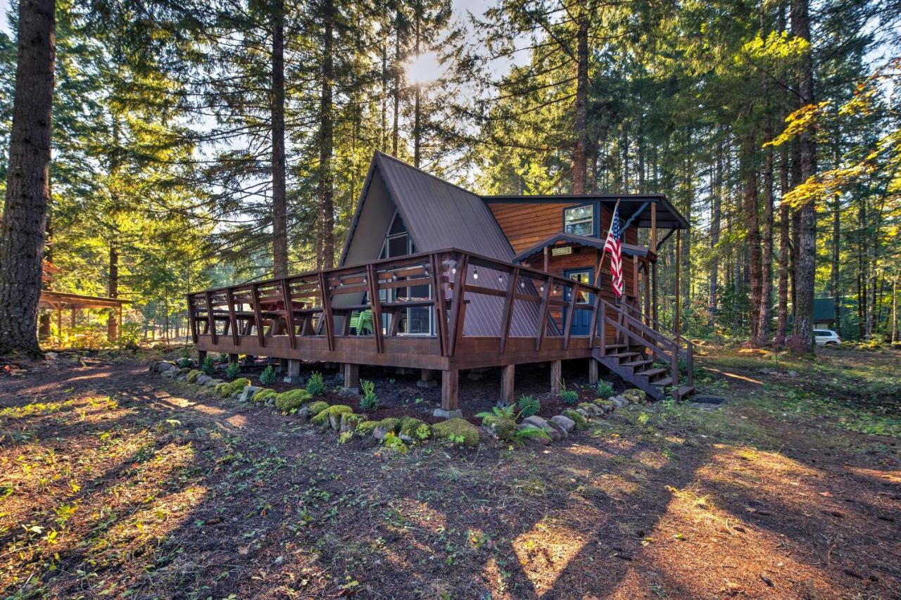 Serene Washington Escape With Deck And Mountain Views! Packwood Luaran gambar