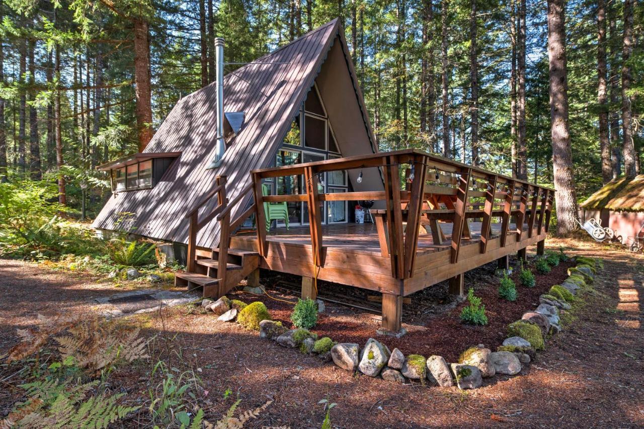 Serene Washington Escape With Deck And Mountain Views! Packwood Luaran gambar